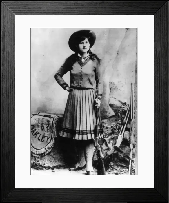 Framed Print : Annie Oakley Framed Print : Annie Oakley