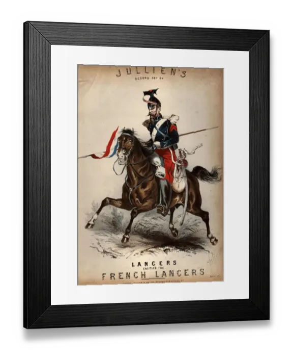 Framed Print : French Lancers Framed Print : French Lancers