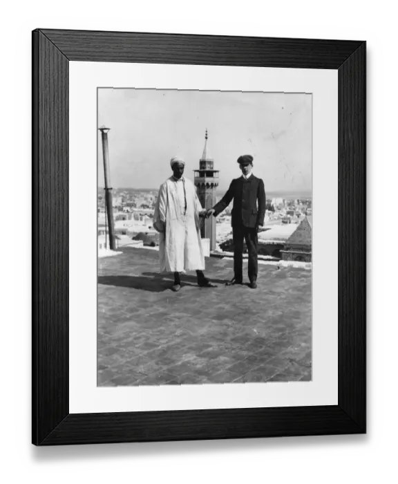 Framed Print : Friendly Guide Framed Print : Friendly Guide