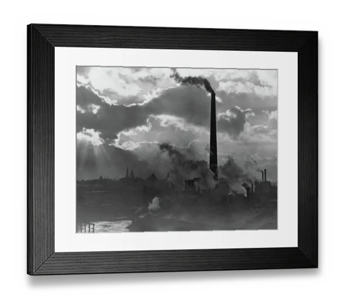 Framed Print : City Of Steel