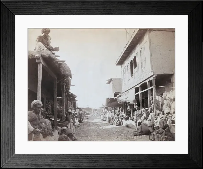 Framed Print : Jalalabad Street Framed Print : Jalalabad Street