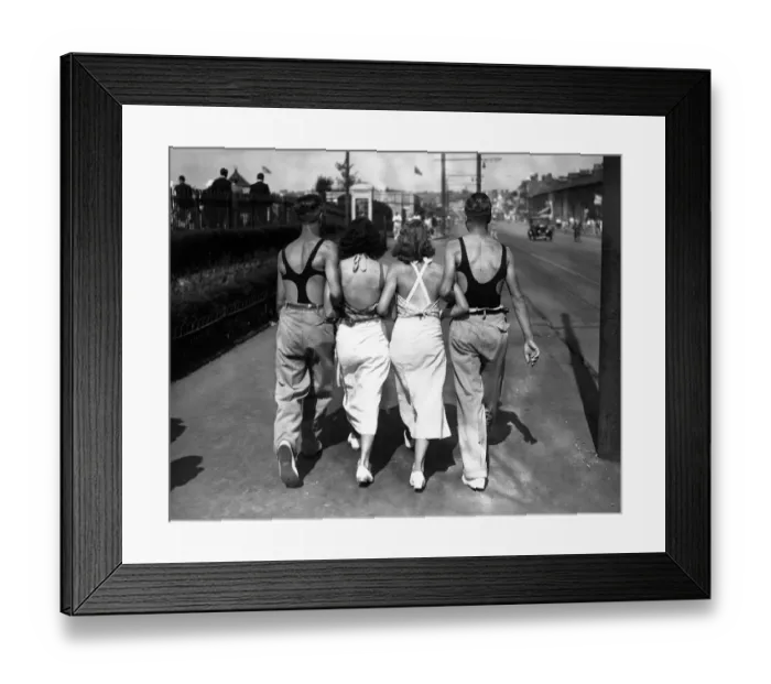 Framed Print : On The Prom Framed Print : On The Prom