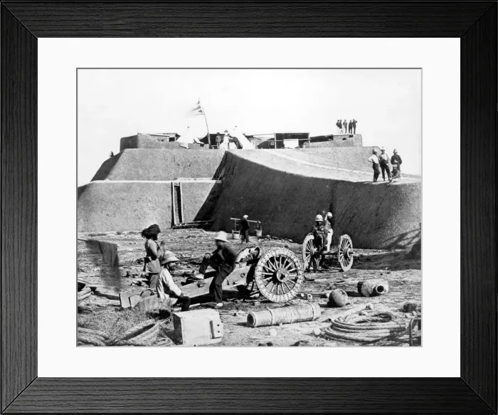 Framed Print : British At Fort Framed Print : British At Fort