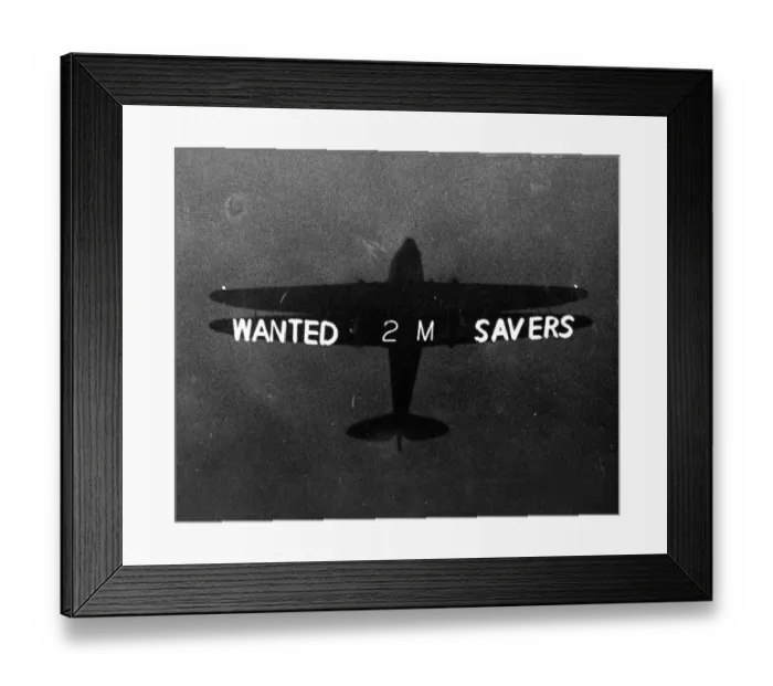 Framed Print : National Savings Framed Print : National Savings