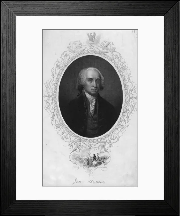 Framed Print : James Madison Framed Print : James Madison
