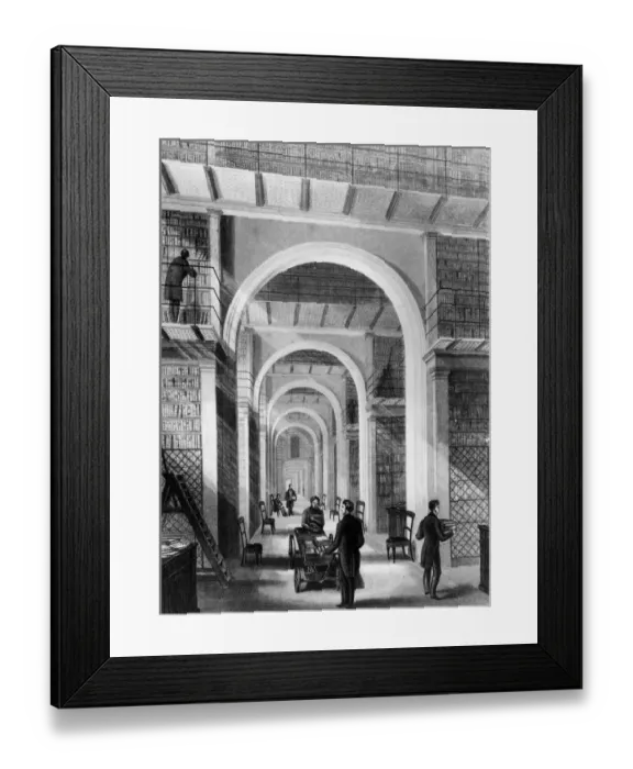 Framed Print : British Library Framed Print : British Library