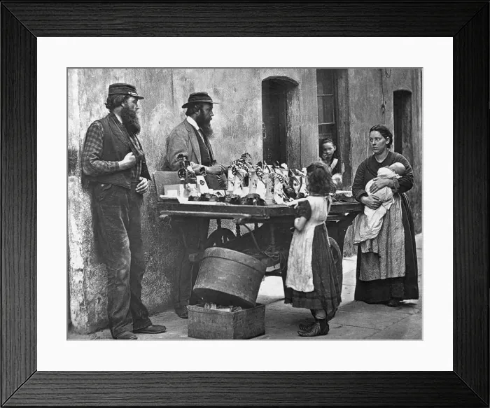 Framed Print : Fancy-Wear Stall Framed Print : Fancy-Wear Stall