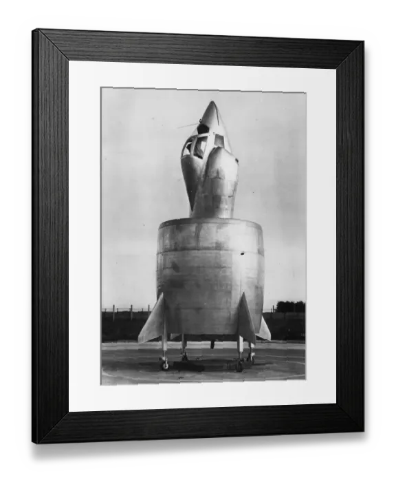 Framed Print : Upright Aeroplane Framed Print : Upright Aeroplane