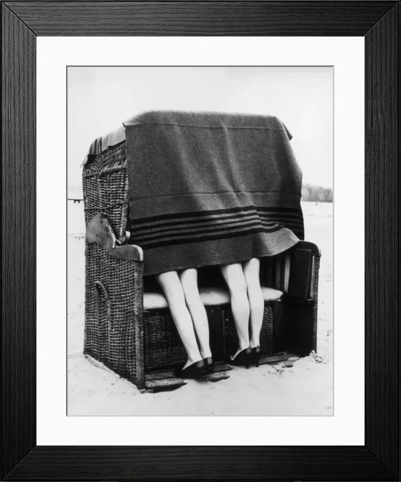 Framed Print : Wicker Windbreak Framed Print : Wicker Windbreak