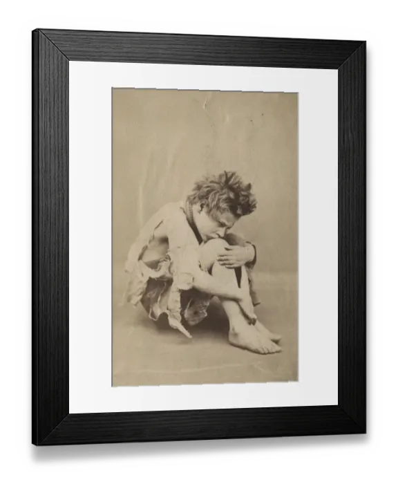 Framed Print : Oscar Rejlanders Beggar Boy Framed Print : Oscar Rejlanders Beggar Boy
