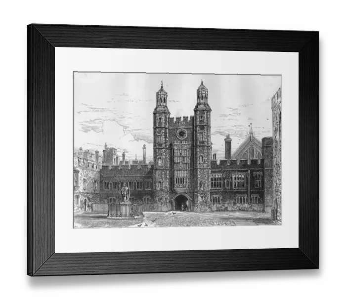 Framed Print : Quad At Eton Framed Print : Quad At Eton