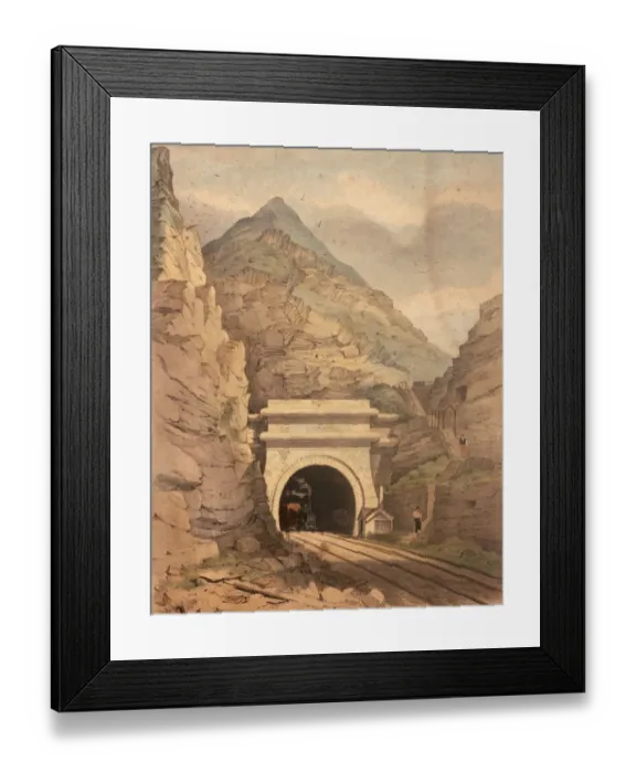 Framed Print : Tubular Tunnel Framed Print : Tubular Tunnel