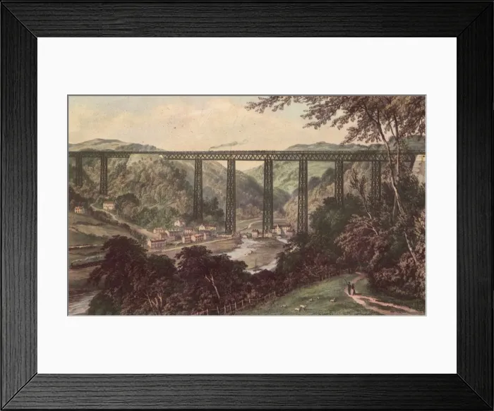 Framed Print : Crumlin Viaduct Framed Print : Crumlin Viaduct
