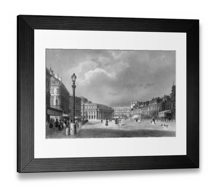 Framed Print : Bordeaux. The centre of Bordeaux in France. (Photo by Hulton Archive / Getty Images) Framed Print : Bordeaux. The centre of Bordeaux in France. (Photo by Hulton Archive / Getty Images)
