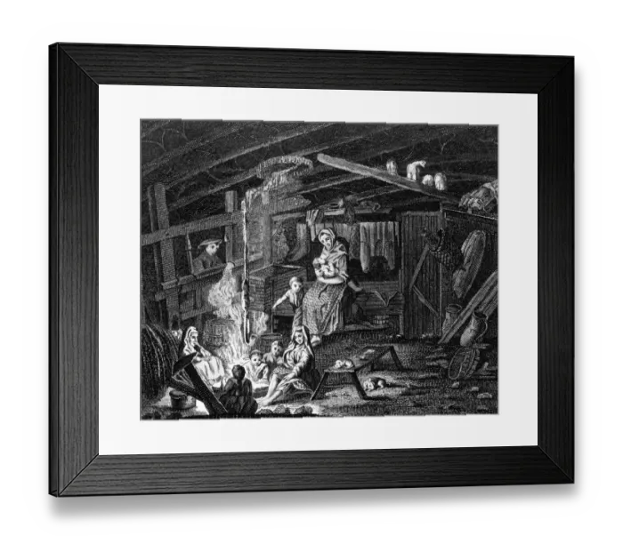 Framed Print : Poor Weavers Framed Print : Poor Weavers