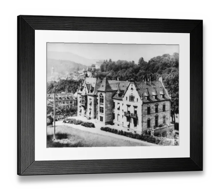 Framed Print : Baden-Baden Housing Framed Print : Baden-Baden Housing