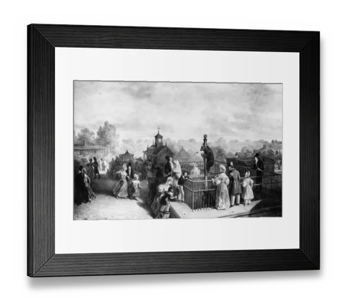 Framed Print : Bear Pit. Visitors around the bear pit at the Zoological Gardens in Londons Regents Park Framed Print : Bear Pit. Visitors around the bear pit at the Zoological Gardens in Londons Regents Park