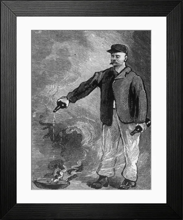 Framed Print : Cholera Precautions Framed Print : Cholera Precautions