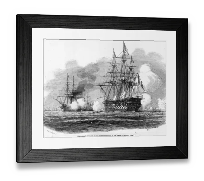 Framed Print : Attacking Salee Framed Print : Attacking Salee