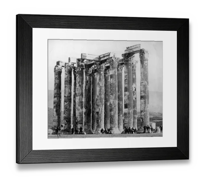 Framed Print : Temple Of Jupiter