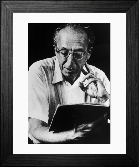 Framed Print : Aaron Copland Framed Print : Aaron Copland