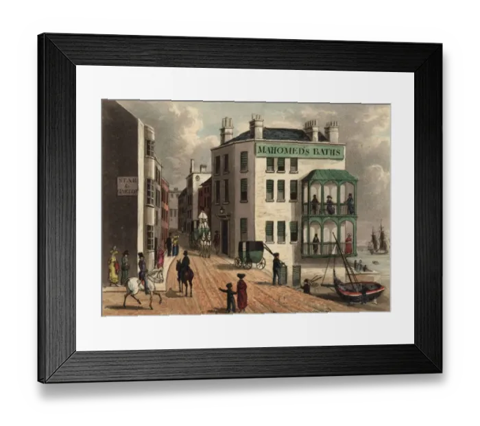 Framed Print : Brighton Bathhouse Framed Print : Brighton Bathhouse