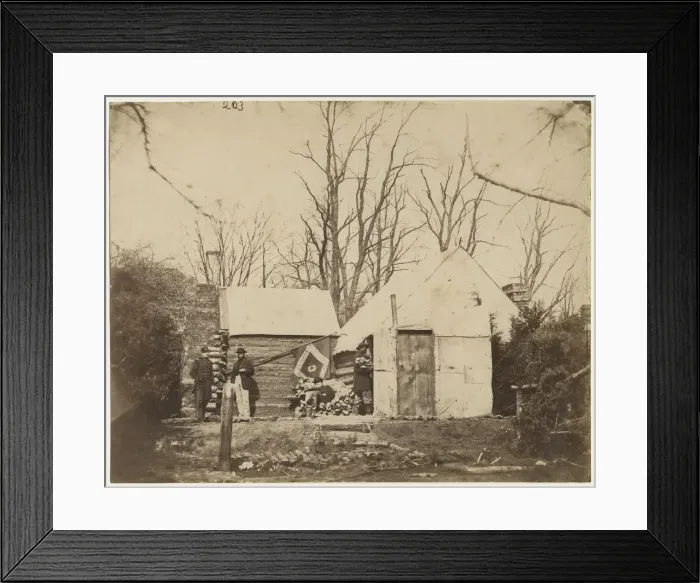 Framed Print : Quartermasters Residence Framed Print : Quartermasters Residence