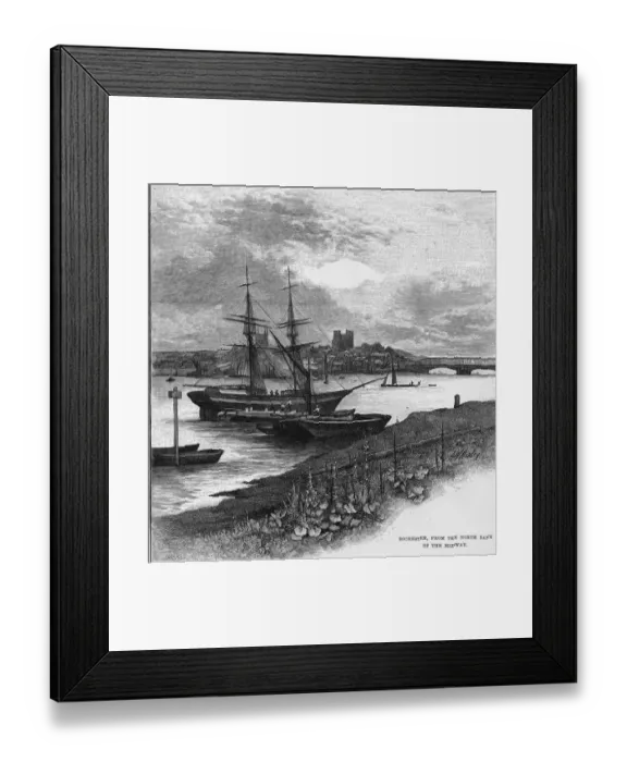 Framed Print : River Medway Framed Print : River Medway