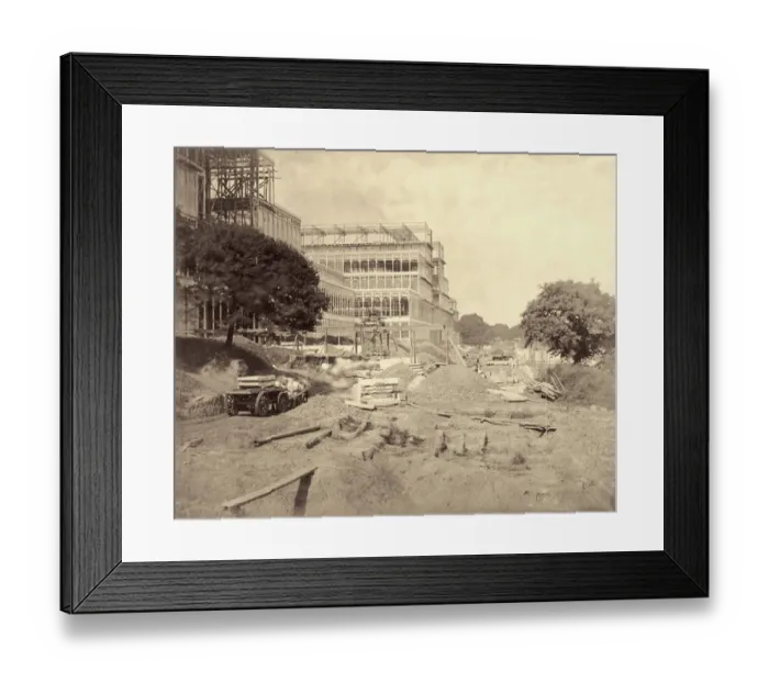 Framed Print : Building A Palace Framed Print : Building A Palace