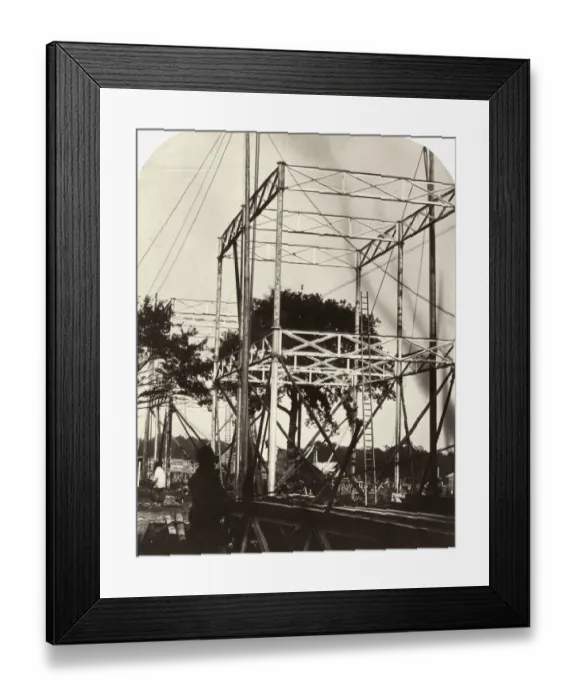 Framed Print : Palace Scaffolding Framed Print : Palace Scaffolding