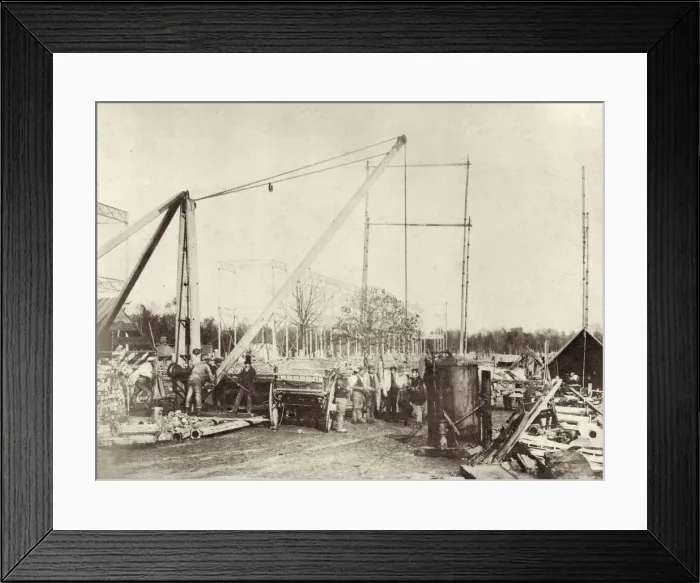 Framed Print : Palace Construction Framed Print : Palace Construction