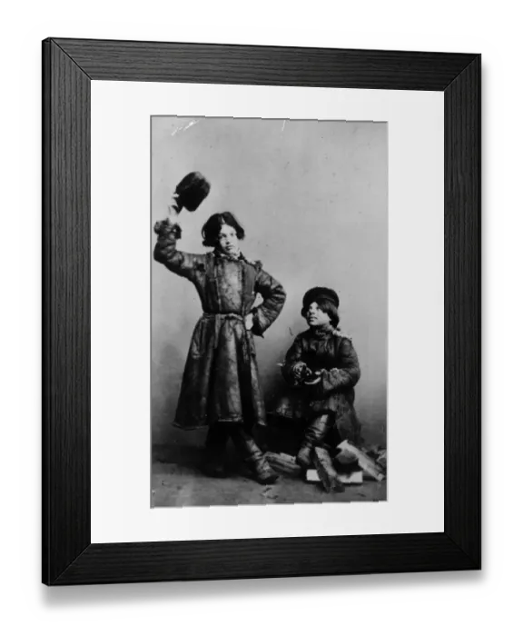 Framed Print : Russian Children Framed Print : Russian Children