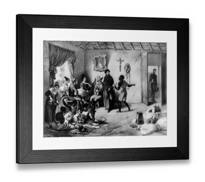 Framed Print : Plantation Life