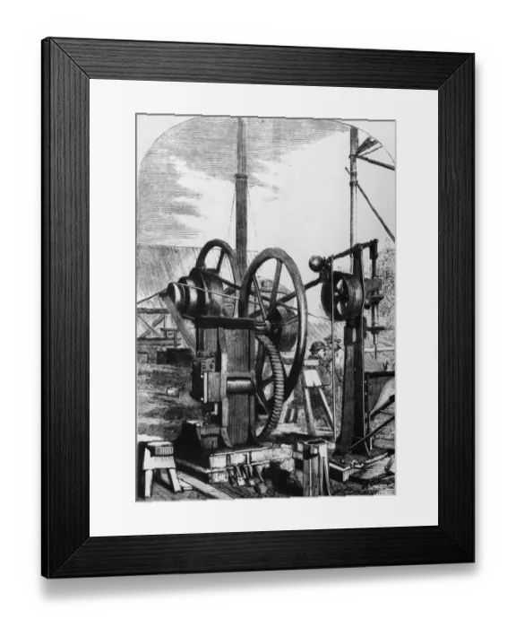 Framed Print : Belt Driven Framed Print : Belt Driven