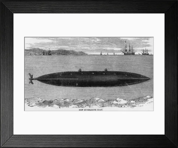 Framed Print : Underwater Threat Framed Print : Underwater Threat