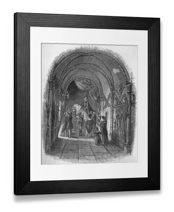 Framed Print : Queens Armoury Framed Print : Queens Armoury