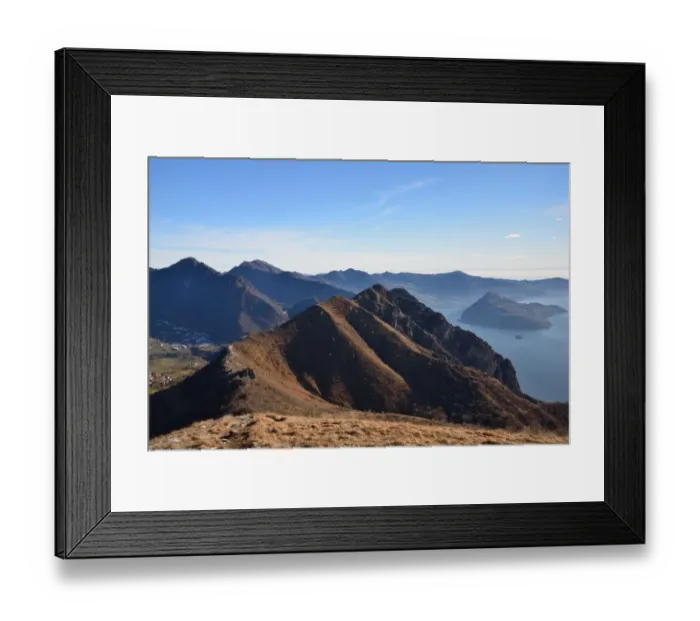 Framed Print : Iseo Lake - Montisola Italy Framed Print : Iseo Lake - Montisola Italy