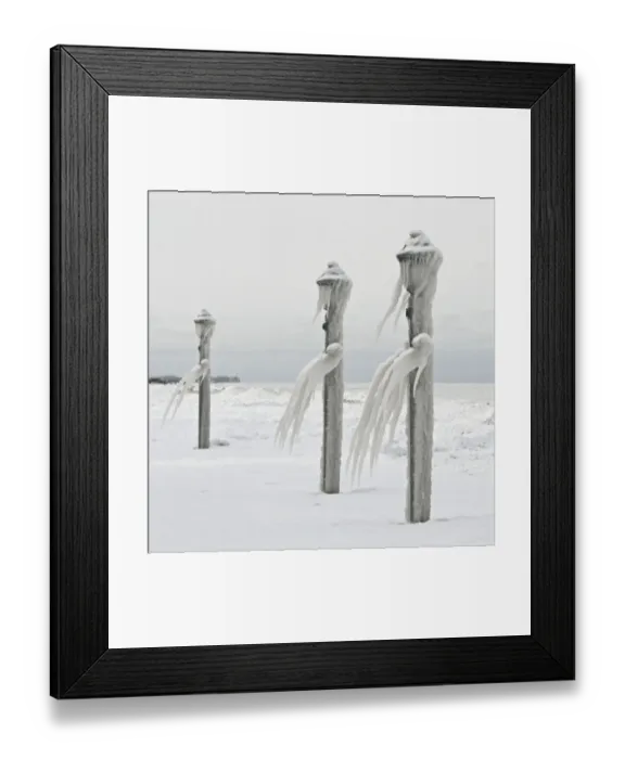 Framed Print : Ice men cometh