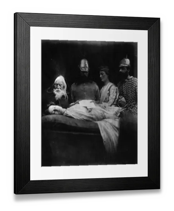 Framed Print : Lancelot And Elaine Framed Print : Lancelot And Elaine