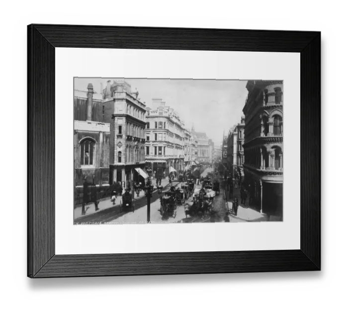 Framed Print : Queen Victoria Street Framed Print : Queen Victoria Street