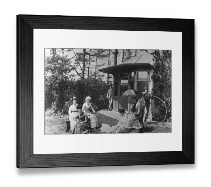 Framed Print : Gazebo Group Framed Print : Gazebo Group