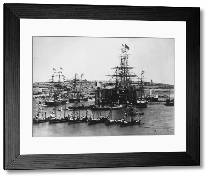 Framed Print : Suez Canal Finished Framed Print : Suez Canal Finished