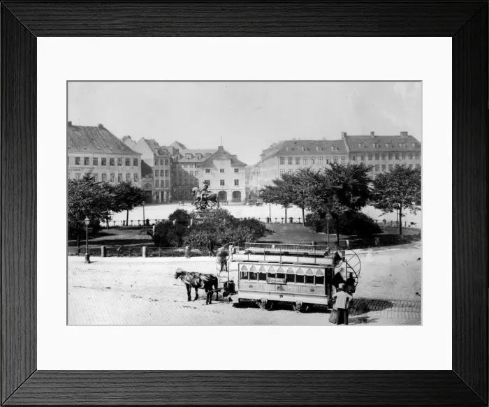Framed Print : Danish Tram Train Framed Print : Danish Tram Train