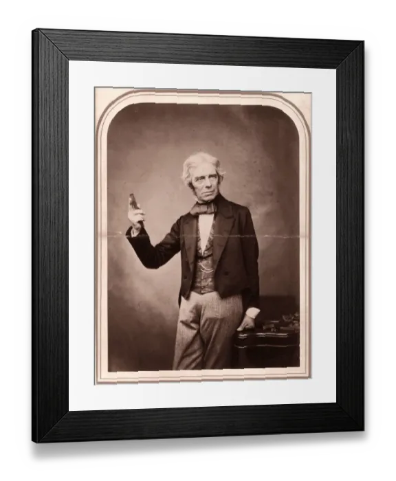 Framed Print : Michael Faraday Framed Print : Michael Faraday