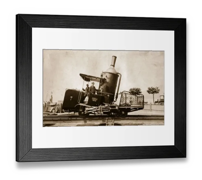 Framed Print : Railway History Framed Print : Railway History