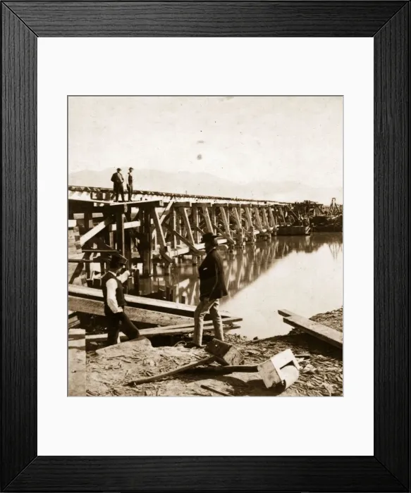Framed Print : Early Settlers Framed Print : Early Settlers