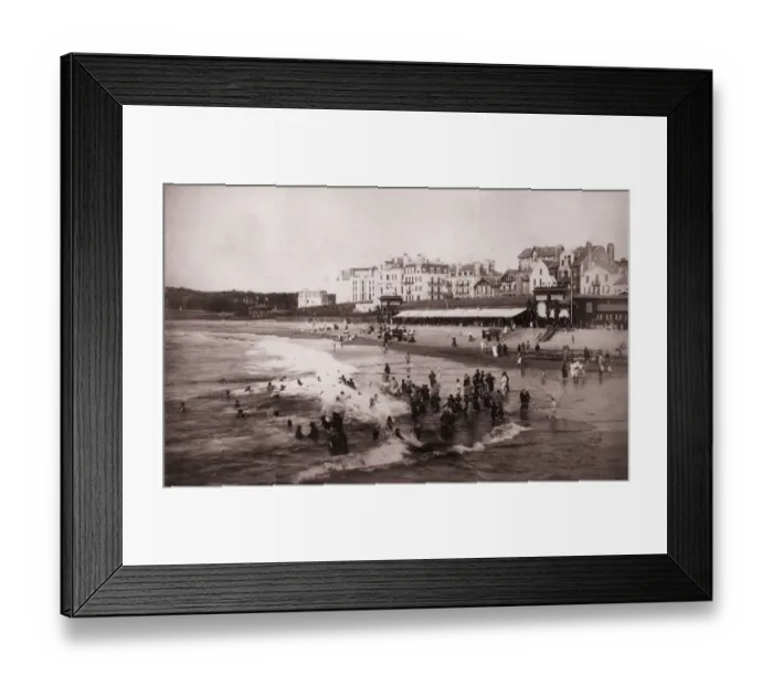Framed Print : Victorian Bathers Framed Print : Victorian Bathers