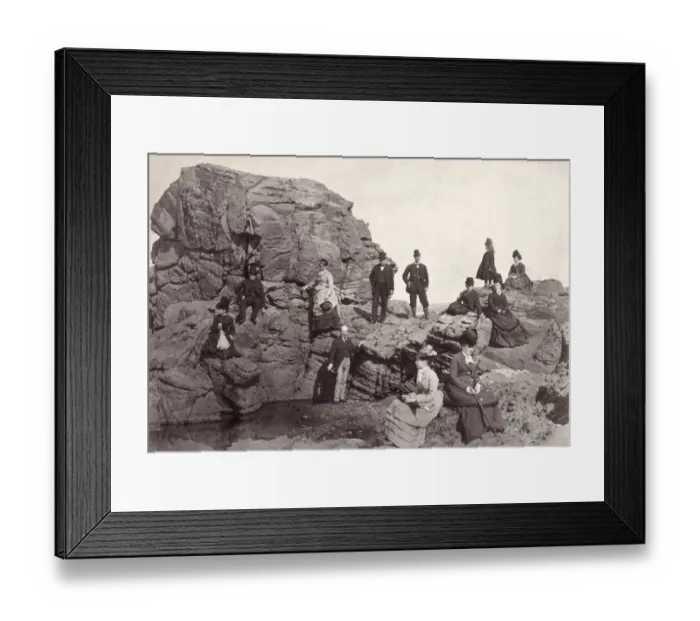 Framed Print : On The Rocks Framed Print : On The Rocks