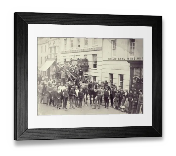 Framed Print : Crowded Coach Framed Print : Crowded Coach