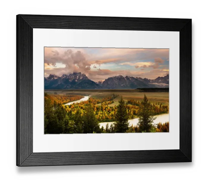 Framed Print : Snake River Overlook Framed Print : Snake River Overlook
